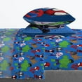 thumbnail image 6 of Spider-Man Spidey and His Amazing Friends 4-Piece Blue Marvel Bedding Sets, Full, 6 of 17