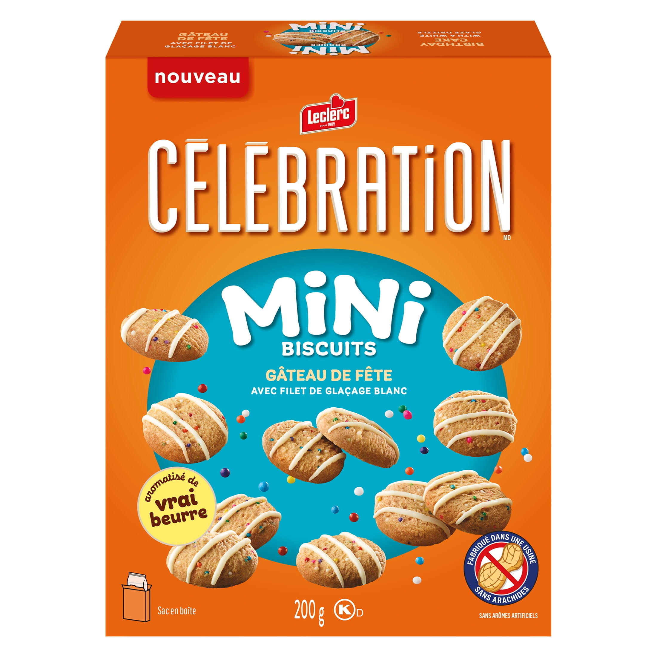 MINI.BISC.ANNIVERSAIRE.CELEBRATION 200g each box