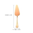 thumbnail image 2 of kurtrusly Stainless Steel Cake Server Mirror Finished Durable 22.2x4.7x0.5cm, 2 of 7