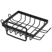 BESTOYARD Metal Wall Mounted Soap Holder for Shower Bathroom Rustproof Black