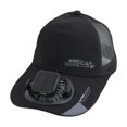 thumbnail image 3 of Sombrero de sol cortavientos con protección solar, ideal para ciclismo, playa y pesca. Negro 600MA, 3 of 9