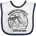 thumbnail image 3 of Inktastic Summer Vacation Mode Panama City Beach Florida Boys or Girls Baby Bib, 3 of 4