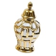 thumbnail image 3 of veasfak Ceramic Ginger Jar Vase with Lid Storage Box S S, 3 of 9