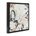 thumbnail image 3 of Stupell Industries Neutral Washi Abstract Black Framed Floater Canvas Wall Art design by June Erica Vess, 18 x 18, 3 of 9