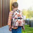 thumbnail image 6 of Disketp Koi Fish And Corals Backpack - Comfortable Daypack with The right laptop for you Spacious Main Compartment & other poket - {designName} print, 6 of 6