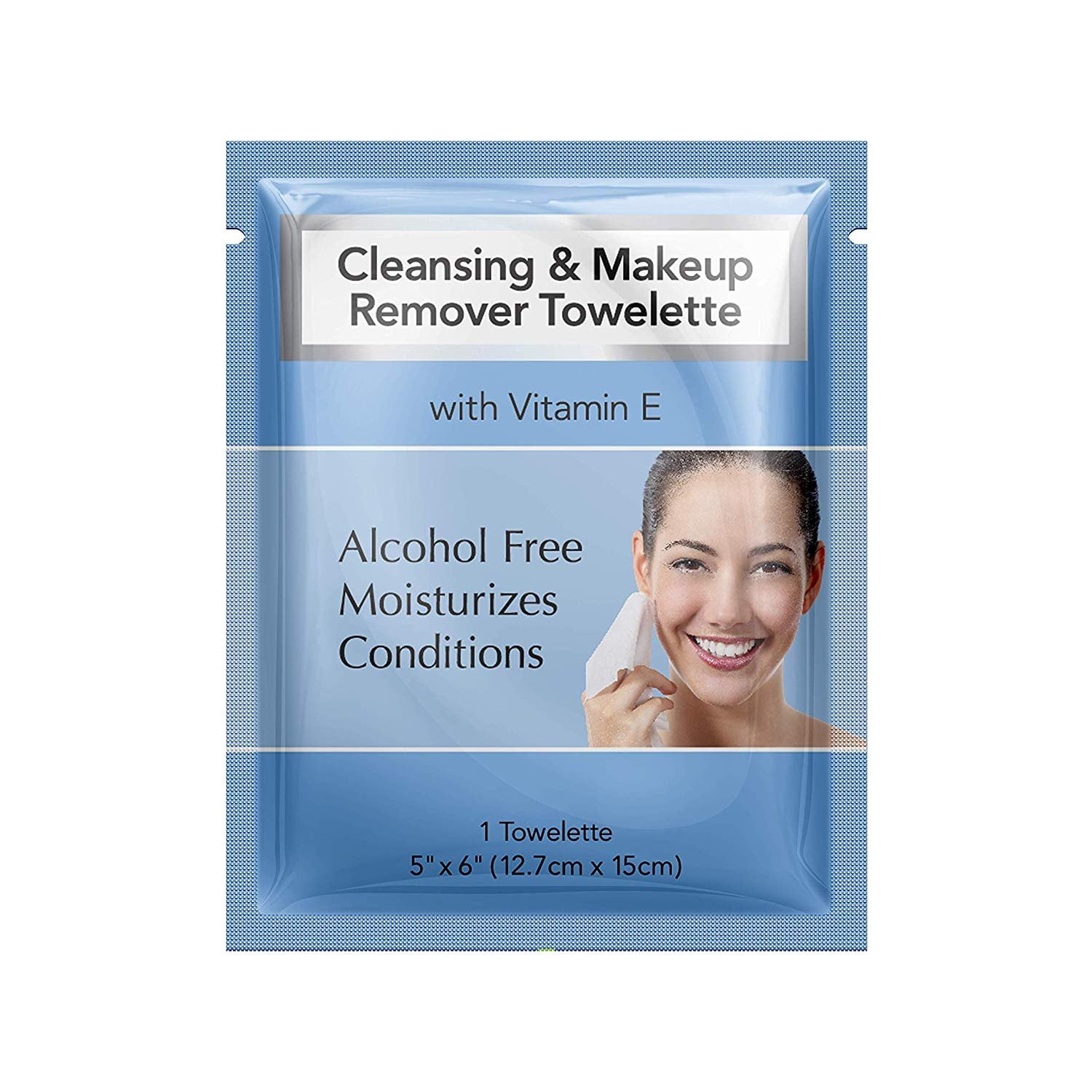 Diamond Wipe Cleansing and Waterproof makeup remover towelette