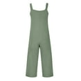 thumbnail image 5 of Nmmued Overalls for Women Loose Fit, Baggy Overalls for Women, Wide Leg Overalls for Women, Casual Jumpsuits for Women, Loose Jumpsuits for Women, Green 1 L, 5 of 5