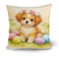 thumbnail image 1 of RKSTN Easter Painted Style Pillowcase 44*44Cm (Without Pillow Core) F, 1 of 4