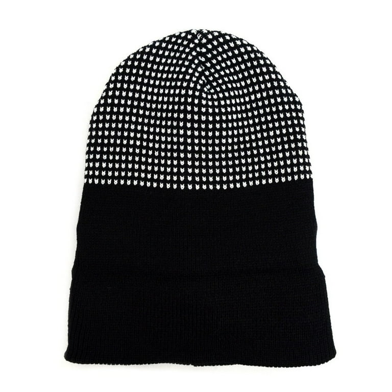 Black beanie hat best sale walmart