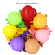 thumbnail image 4 of Globo transparente de 10 pulgadas para decoración de bodas, cumpleaños, habitación de bodas, 4 of 5