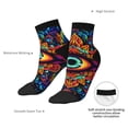 thumbnail image 6 of Naloa Vibrant Psychedelic Eye Ankle Socks for Women Non Slip Socks No Show Socks Classic Low Cut Casual Socks Casual Socks, 6 of 7