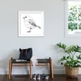 thumbnail image 3 of Art.com Hand-Drawn Robin Art Print by aggressor, White Frame Wall Art, 29" x 29", 3 of 5