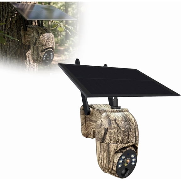 Generic 4G Cellular Trail Camera 4MP Solar 360° Night Vision