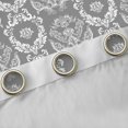 thumbnail image 4 of jejeloiu Vintage Victorian Flowers Curtains Pack of 2 (42x84 Each),Gray White Curtains Blackout For Teens, 4 of 6