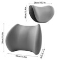 thumbnail image 2 of XWSHYW Accesorios para Interior Del Coche. Almohada para Cuello En Soporte Bultos Almohada para Reposo En Soporte Bultos para Asiento Del Automóvil Ergonómica y Ajustable para Unalivio Máximo Del Dol, 2 of 2