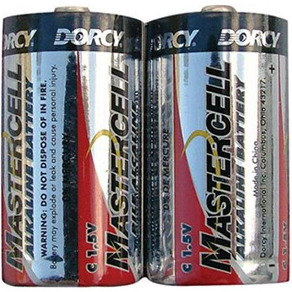 Dorcy 41-1629 1.5V Alkaline C Batteries - Pack of 4