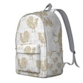 thumbnail image 2 of Waterproof Chicken and Egg Backpack, Durable School Bag with Rustic Farmhouse Cartoon Design, 2 of 5