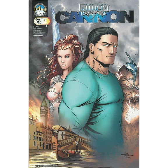 Cannon: Dawn of War (Michael Turner's ) #1B VF ; Aspen Comic Book