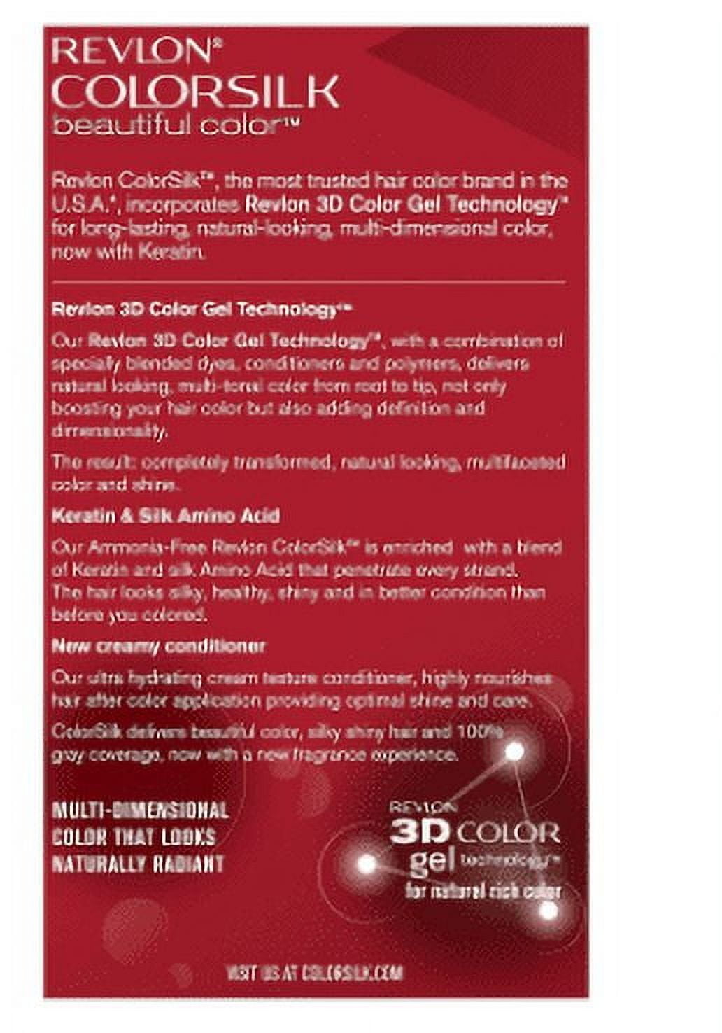 2 Pack - Revlon ColorSilk Hair Color, 51 Light Brown 1 ea