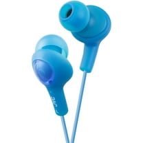 JVC HAFX5A Gummy Plus Sound Isolating Headphones, Peppermint Blue Peppermint Blue
