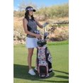 thumbnail image 4 of Glove It Golf Club Covers for Women, Set of 3 Numbered Ladies Golf Head Covers for Hybrid, Wood & Driver Clubs, Extra Protection, Retro Palm, One Size, 4 of 8