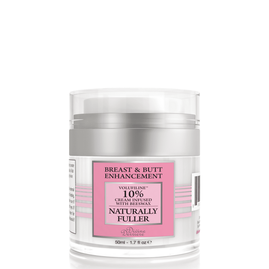 Divine Derriere Breast Enlargement Cream - Natural Breast and Butt Enhancement Cream For Naturally Fuller, Firming, Lifting and Plumping 1.7oz