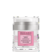 Divine Derriere Breast Enlargement Cream - Natural Breast and Butt Enhancement Cream For Naturally Fuller, Firming, Lifting and Plumping 1.7oz