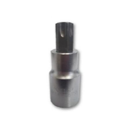 

Vim Products VIMPFS8T55 T55 Torx Bit - Satin Chrome 0.5 Square Drive Bit Holder