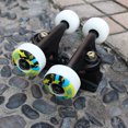 thumbnail image 3 of 4pcs Skateboard Wheels 52mm 100A Skateboard Replacement Wheels Longboard Wheel Set PU Cushion Wheel, 3 of 7
