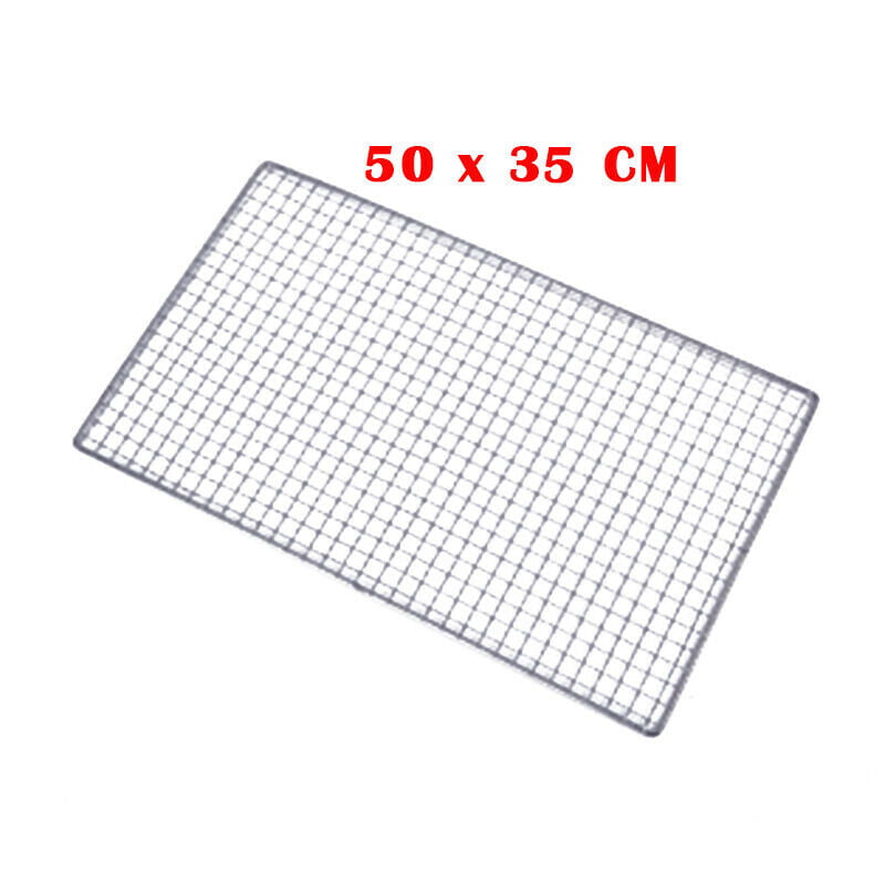 BBQ Grill Wire Netting Metal Holes Grilling Barbecue Wire Mesh Barbecue Tools US 
