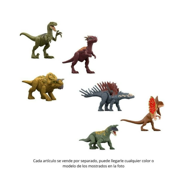 Dinosaurio de Juguete Jurassic World Dino Reveal Varios Modelos 1 pieza