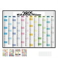 Year Planner 2025 Wall Calendar (74 X 52 Cm) Wall Planner With Calendar Year Planner 2025 Wall Calendar (74 X 52 Cm) Wall Planner With Calendar