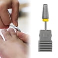 thumbnail image 4 of Broca para uñas, fresas rotativas, removedor de cutículas, accesorio para uso en salón, pulido de cutículas para uñas de gel acrílico, broca eléctrica Amarillo XF Yinane Broca, 4 of 8