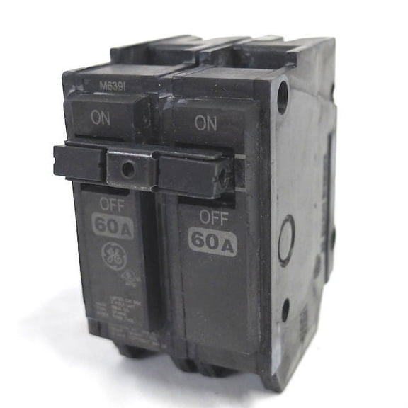 General Electric THQL2160 60 AMP 2 Pole Circuit Breaker, Case of 5