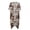 Brown Spotted Hide, variant on Chick and Daisy Pattern Bathing Suit Cover Up High Quality Fabrics Lightweight Free Size Long Kimono Swimsuit Cover Up for Women