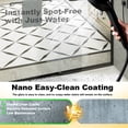 thumbnail image 6 of Sunrinx 56"-60" W x 72" H Semi-Frameless Double Sliding Shower Door with 1/4" Tempered Glass,Bypass Design for Walk-in Showers,Matte Black, 6 of 11