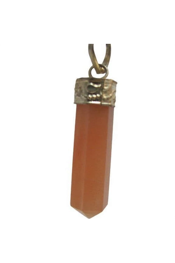 Aventurine Stone 6 Sided Wand Pendant Pencil Gemstone Reiki Healing Stone Spiritual Healing