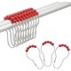 thumbnail image 1 of Anillos De Ganchos Para Cortina De Ducha, Anillos Y Ganchos Para Cortina De Ducha De Acero Inoxidable Para Cortinas De Barras De Ducha De Baño-Juego De 12, 1 of 5