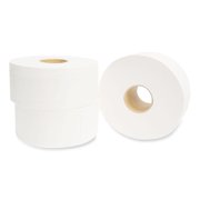 Morcon Tissue Jumbo Bath Tissue, Septic Safe, 2-Ply, White, 750 ft, 12 Rolls/Carton