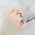 thumbnail image 4 of Vintage Alloy Open Rings Fashion Adjustable Finger Rings Stacking Rings, 4 of 8