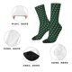 thumbnail image 5 of Fotbe Green Buffalo Plaid Merry Christmas Calcetas Largas con Estampado para Hombre y Mujer – Calcetas de Compresión Transpirables y Elásticas, Viajar y Uso Diario Talla 5-11, 5 of 6