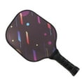 thumbnail image 2 of / Raqueta Deportiva Pickleball con Núcleo Compuesto de Nido de de Fibra de Carbono de Alto Rendimiento Y Agarre Premium, Protector de Bor Negro 1 Macarena Paleta de pickleball, 2 of 8