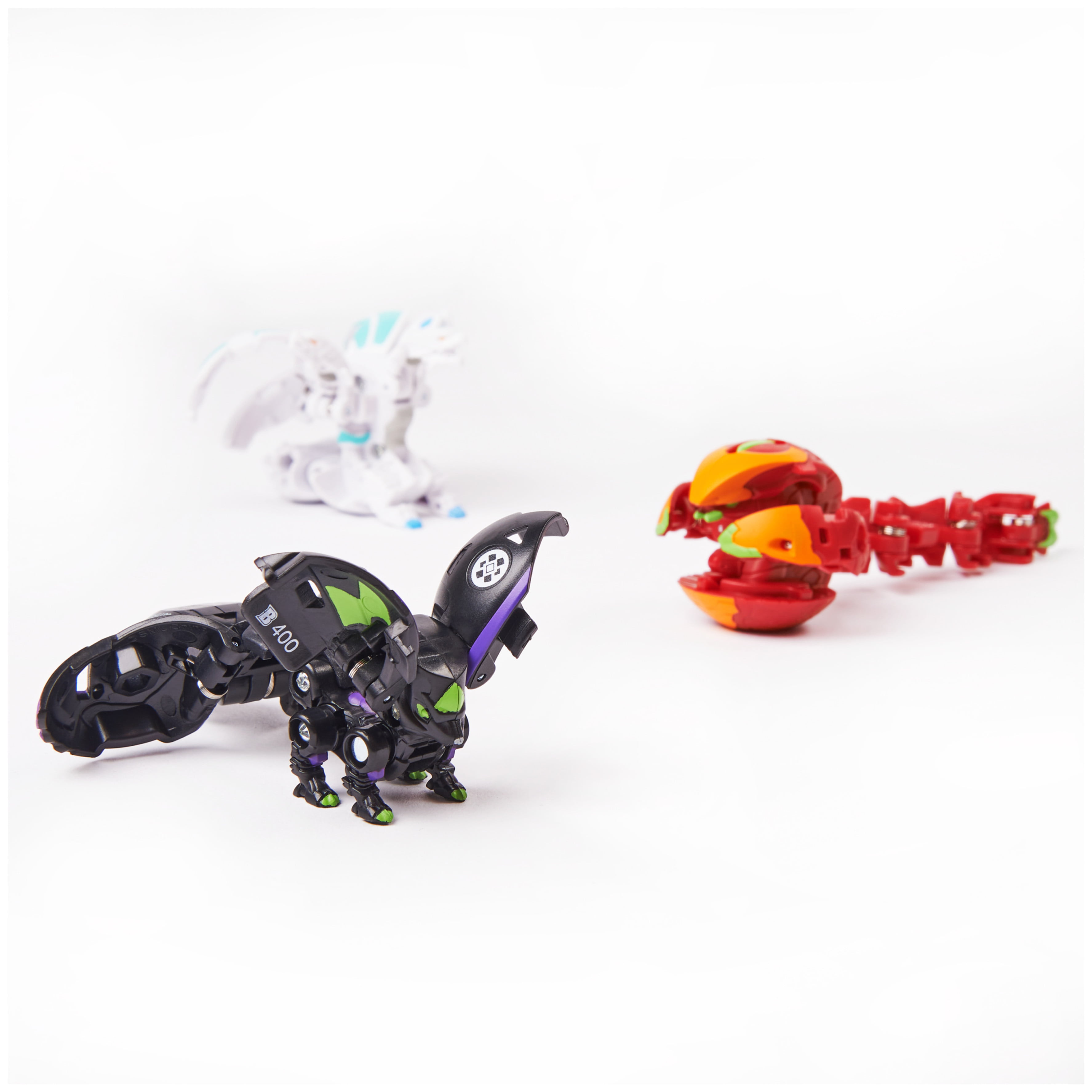 Bakugan Starter Pack 3-Pack, Fenneca Ultra, Geogan Rising Collectible  Action Figures, Kids Toys for Boys