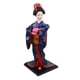 thumbnail image 4 of Estatua, escultura y figura coleccionable de una geisha japonesa; muñeca geisha asiática. R1209, 4 of 9