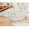 thumbnail image 4 of Aristocats Marie Caturday 24oz Ceramic Soup Mug, 4 of 7