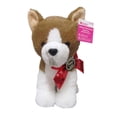 thumbnail image 2 of WAY TO CELEBRATE MEDIUM BROWN WHITE PUPPY PLUSH,12.5INCH, 2 of 3