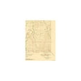 thumbnail image 2 of Topographical Map - Poison Lake Wyoming Quad - USGS 1950 - Vintage Wall Art, 2 of 4