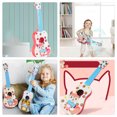 thumbnail image 3 of Instrument à Cordes Ukulélé pour Tout-Petits Jouet Simulé pour Enfants, 3 of 9