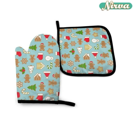 

Oven Mitt and Potholder Set