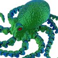 thumbnail image 4 of Juguete Pulpo Articulado Impreso en 3D para El Y La Oficina, 4 of 9